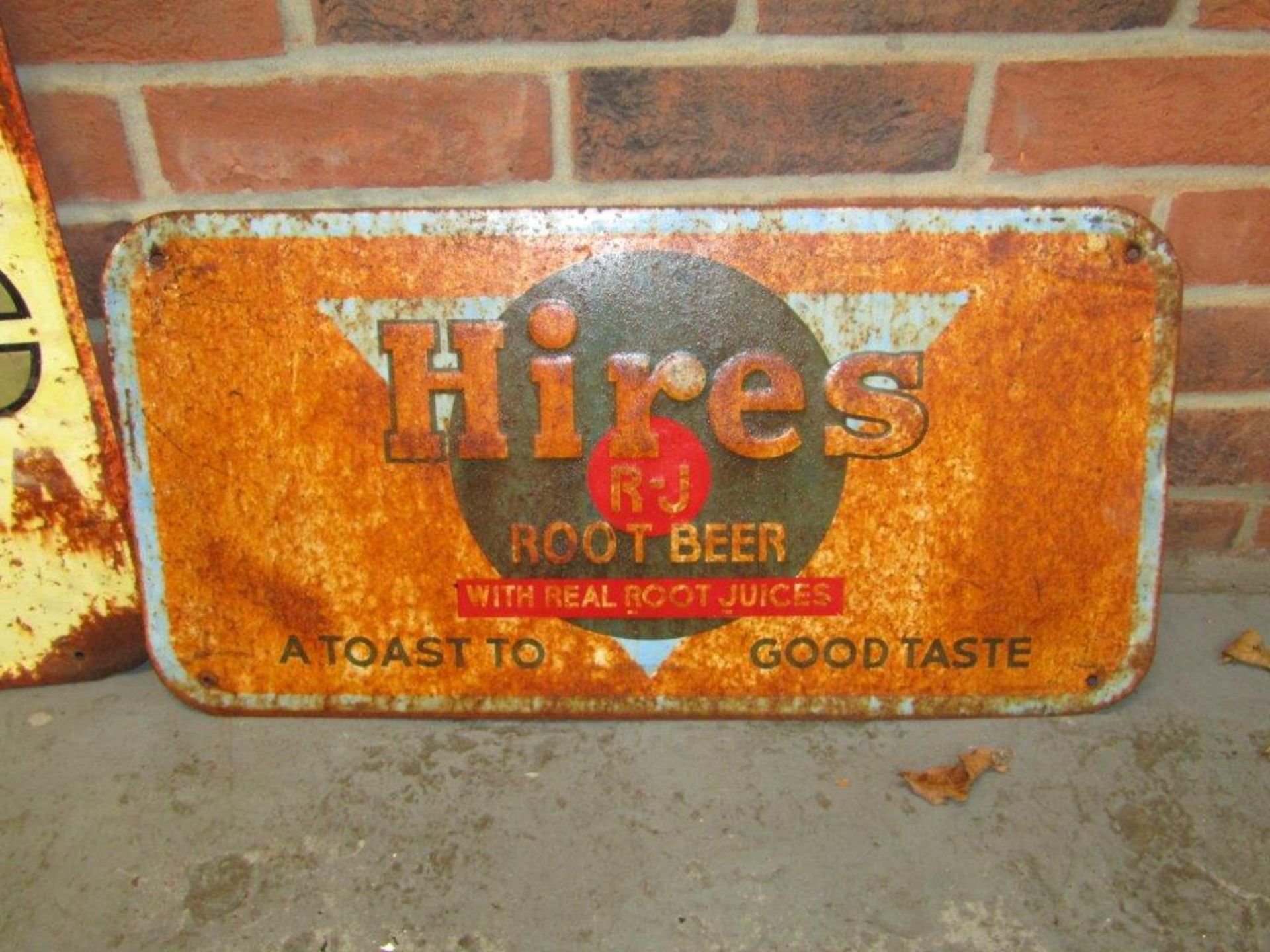 Hires Root Beer and Royal Crown Cola Vintage Signs - Image 2 of 3