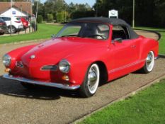 1968 VW Karmann Ghia 1500 Convertible LHD