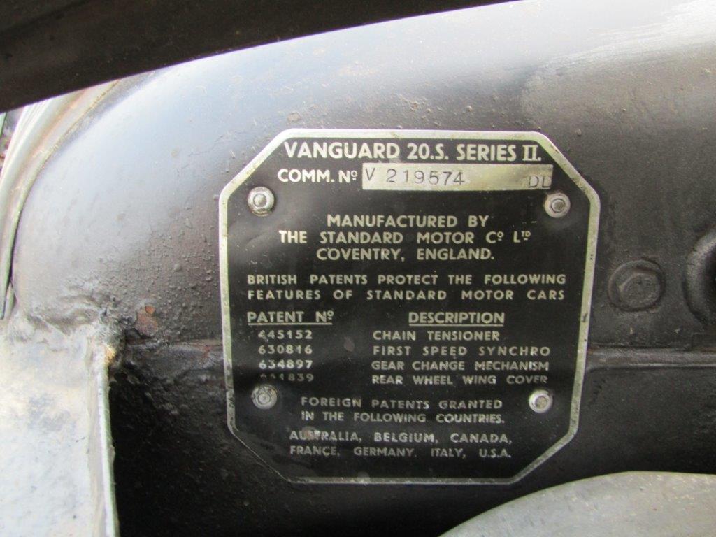1954 Standard Vanguard Phase II - Image 8 of 19