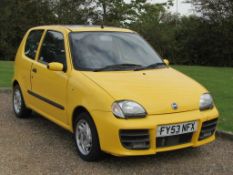 2003 Fiat Seicento Sporting