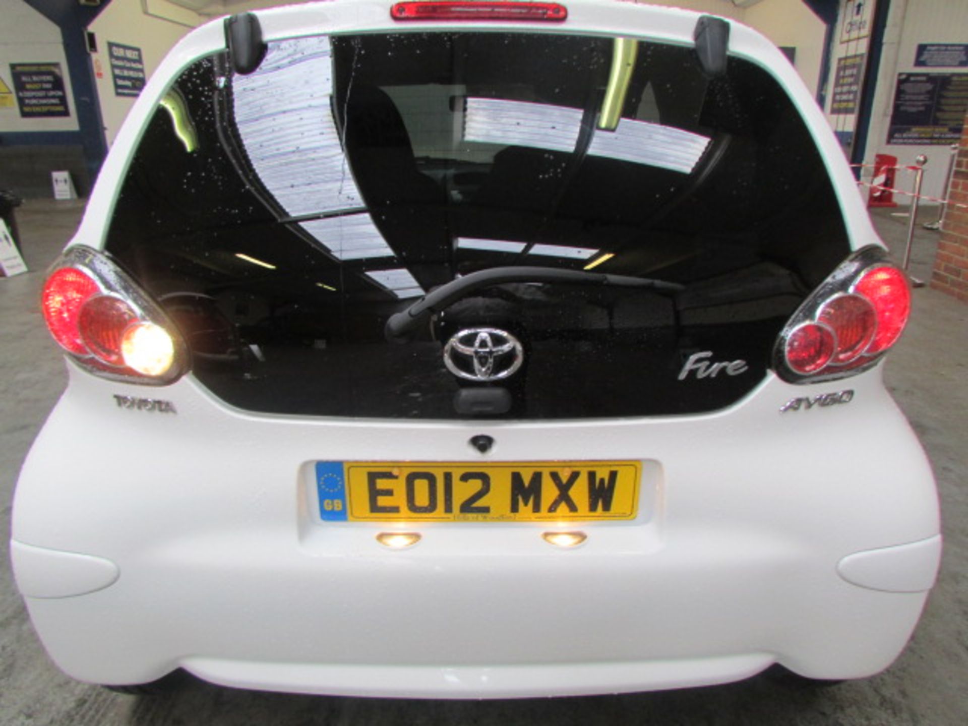 2012 Toyota Aygo VVT-I Fire AC - Image 3 of 12