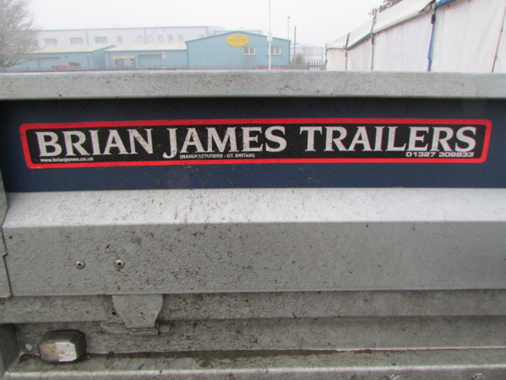 18/19 Brian James 3 Axle Trailer - Image 3 of 12