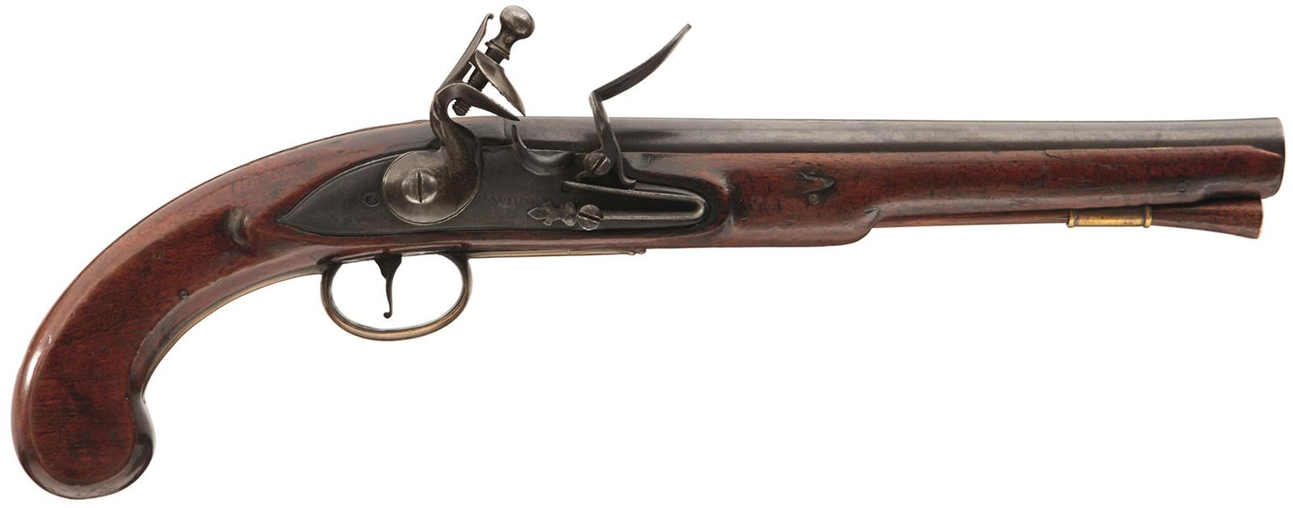 A PAIR OF 20-BORE FLINTLOCK DUELLING OR HOLSTER PISTOLS BY ALEXANDER DAVIDSON LONDON, 8.75inch - Image 2 of 17