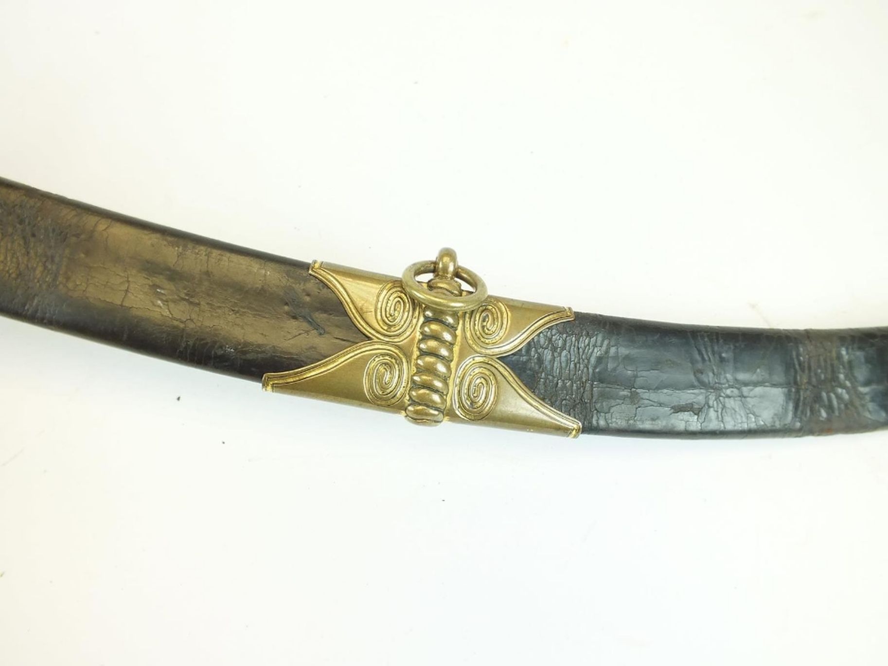 A LATE 18TH OR EARLY 19TH CENTURY PRESENTATION QUALITY SABRE BY PROSSER, 83cm sharply curved pipe- - Image 6 of 18