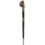 A MAGNIFICENT SCOTTISH BASKET HILTED BROADSWORD OF THE LOYAL NORTH BRITONS VOLUNTEERS, 86.5cm