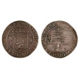 SCOTLAND, Mary and Henry Darnley, Ryal fourth period 1566, F/VF with thistle countermark on rev,