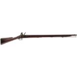 A .750 CALIBRE EAST INDIA COMPANY BROWN BESS, 39inch barrel stamped with the EIC emblem,