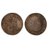 SCOTLAND, Charles I sixty shillings, third coinage, B over thistle, equestrian portrait left, rev: