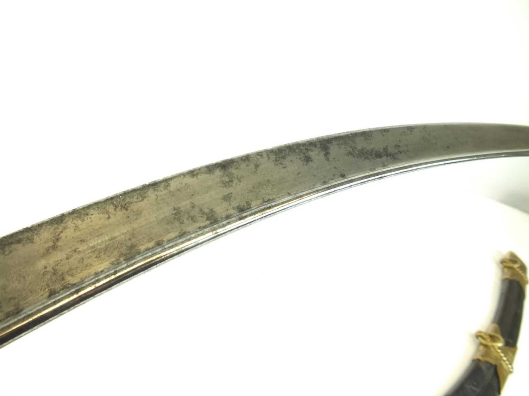 A LATE 18TH OR EARLY 19TH CENTURY PRESENTATION QUALITY SABRE BY PROSSER, 83cm sharply curved pipe- - Image 18 of 18