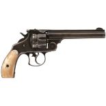 AN OBSOLETE CALIBRE .44 SMITH & WESSON RUSSIAN SIX-SHOT REVOLVER, 6inch sighted barrel stamped