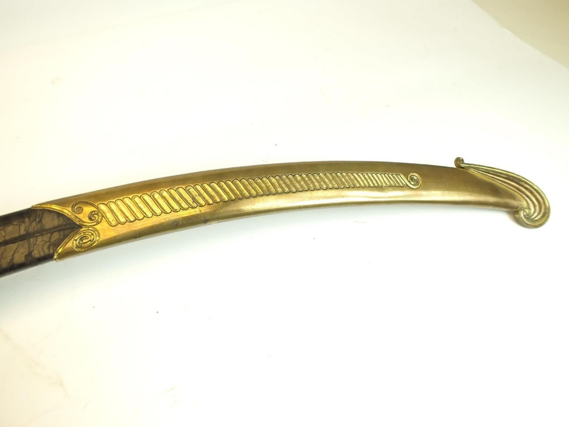 A LATE 18TH OR EARLY 19TH CENTURY PRESENTATION QUALITY SABRE BY PROSSER, 83cm sharply curved pipe- - Image 8 of 18
