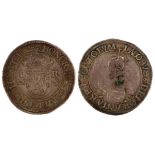 JAMES VI, 20 shillings 1582, 15g, VF but weak on bust and date.