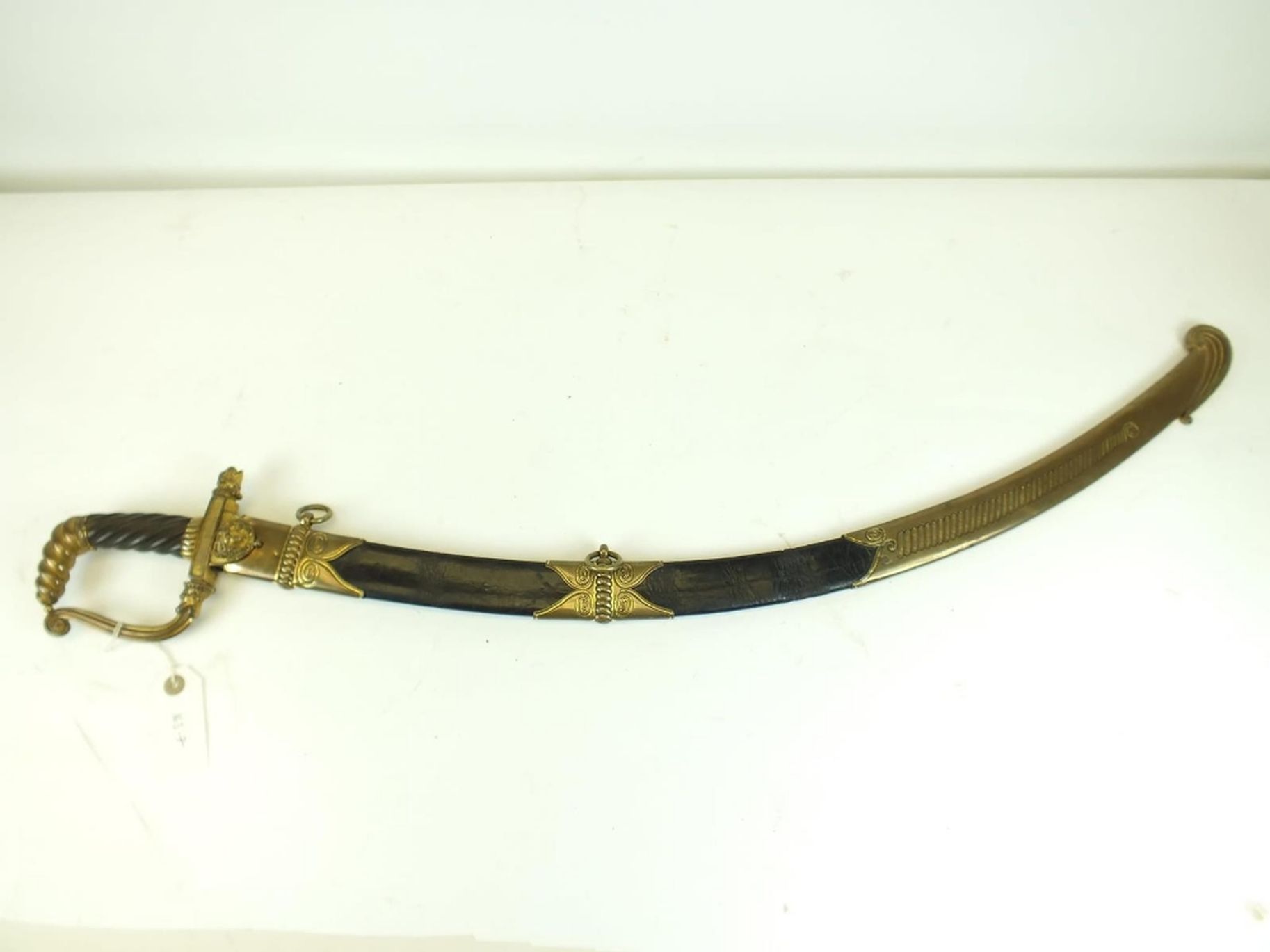 A LATE 18TH OR EARLY 19TH CENTURY PRESENTATION QUALITY SABRE BY PROSSER, 83cm sharply curved pipe- - Image 4 of 18
