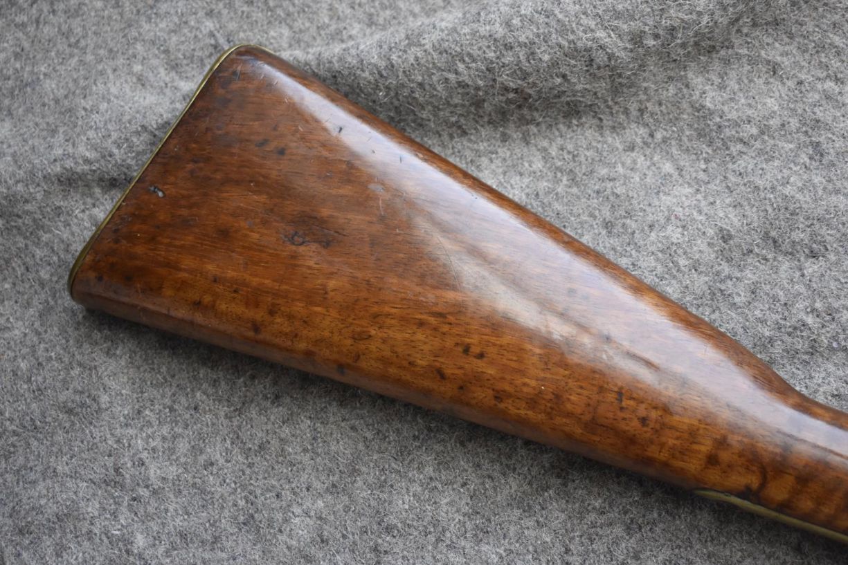 A .577 CALIBRE ENFIELD PERCUSSION VOLUNTEER THREE-BAND RIFLE, 38.5inch sighted barrel with three - Image 3 of 18