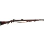 A .577 CALIBRE ENFIELD PERCUSSION VOLUNTEER PATTERN 1856 SHORT RIFLE, 33inch sighted barrel with