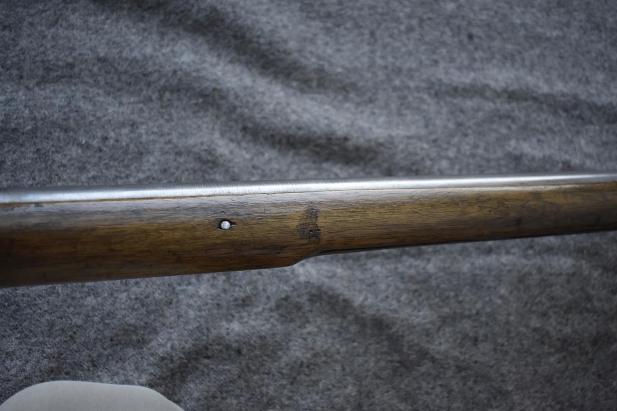 A .450 CALIBRE PERCUSSION WESTLEY RICHARDS MONKEY TAIL SHORT RIFLE, 33inch sighted barrel fitted - Image 5 of 15