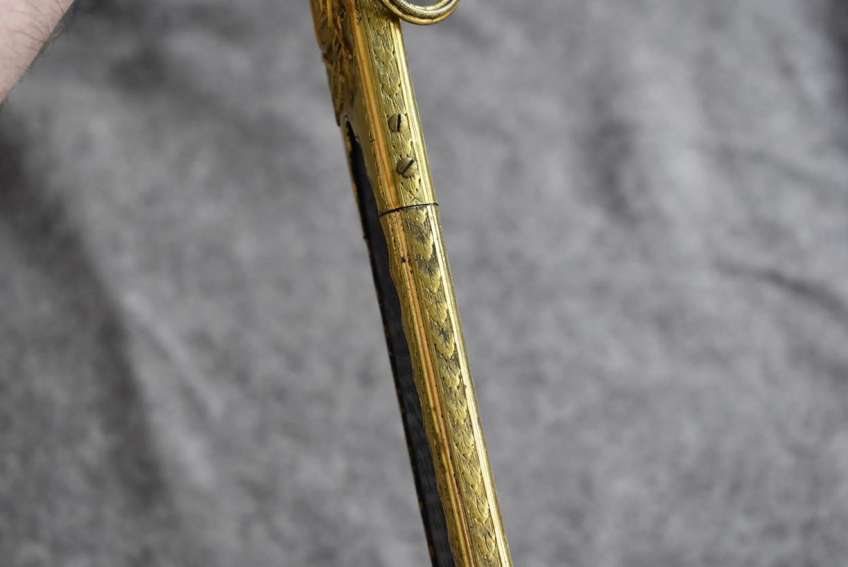 A LLOYDS PATRIOTIC FUND SWORD OF FIFTY POUNDS TO H. JOHN WATT, 75.75cm curved blade with traces of - Image 24 of 38