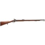 A .577 CALIBRE ENFIELD PERCUSSION VOLUNTEER PATTERN 1856 SHORT RIFLE, 33inch sighted barrel with