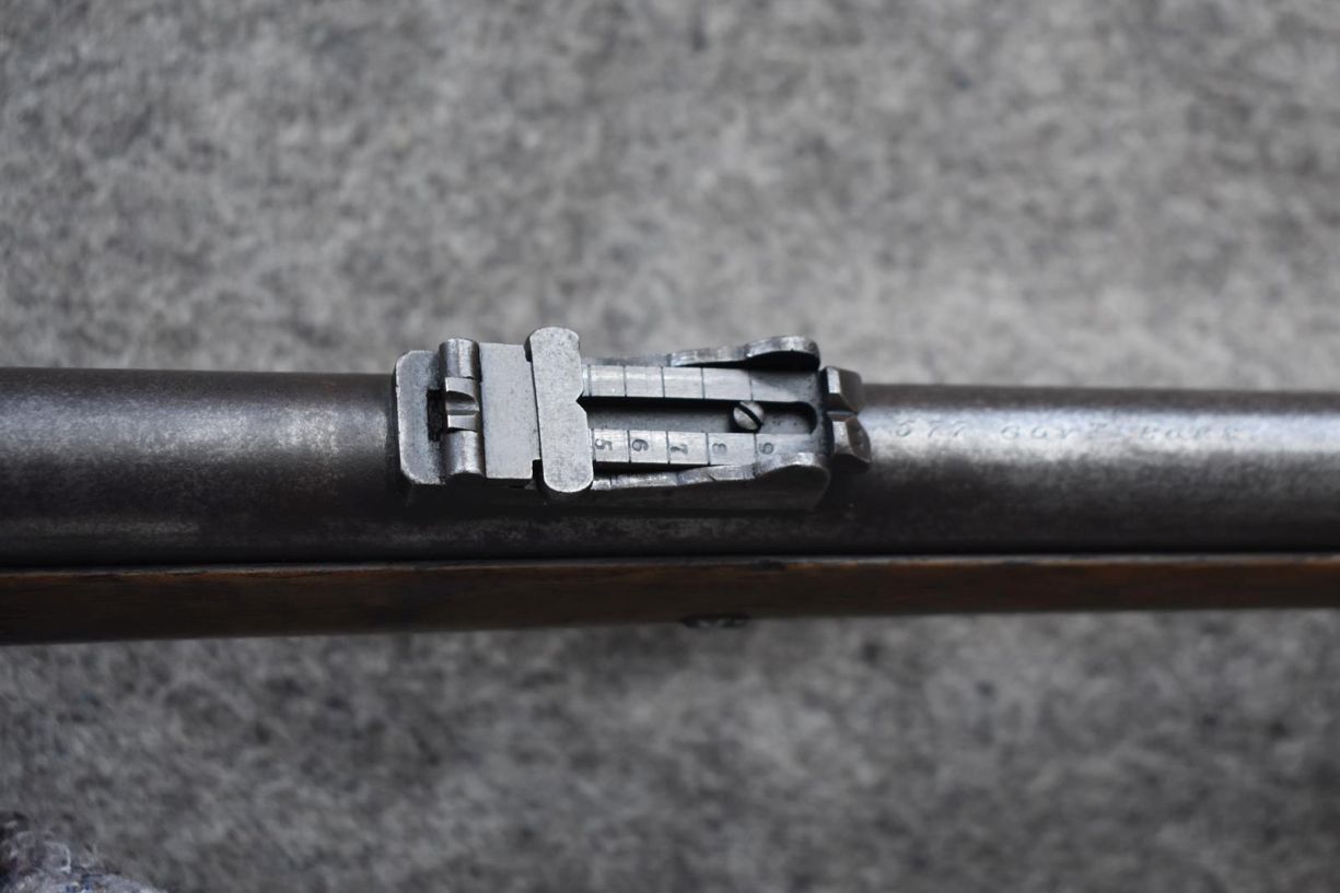 A .577 CALIBRE ENFIELD PERCUSSION VOLUNTEER PATTERN 1856 SHORT RIFLE, 33inch sighted barrel with - Image 8 of 16
