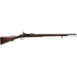 A .577 CALIBRE TWO BAND SNIDER ENFIELD SERVICE RIFLE BY BSA, 30.5inch sighted barrel fitted with