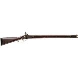 A .700 CALIBRE PERCUSSION VOLUNTEER SECOND MODEL BRUNSWICK RIFLE, 30inch sighted barrel, fitted with