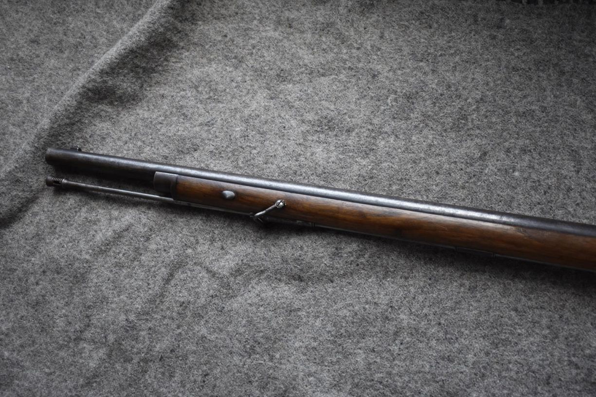 A .577 CALIBRE ENFIELD PERCUSSION VOLUNTEER PATTERN 1856 SHORT RIFLE, 33inch sighted barrel with - Image 13 of 16