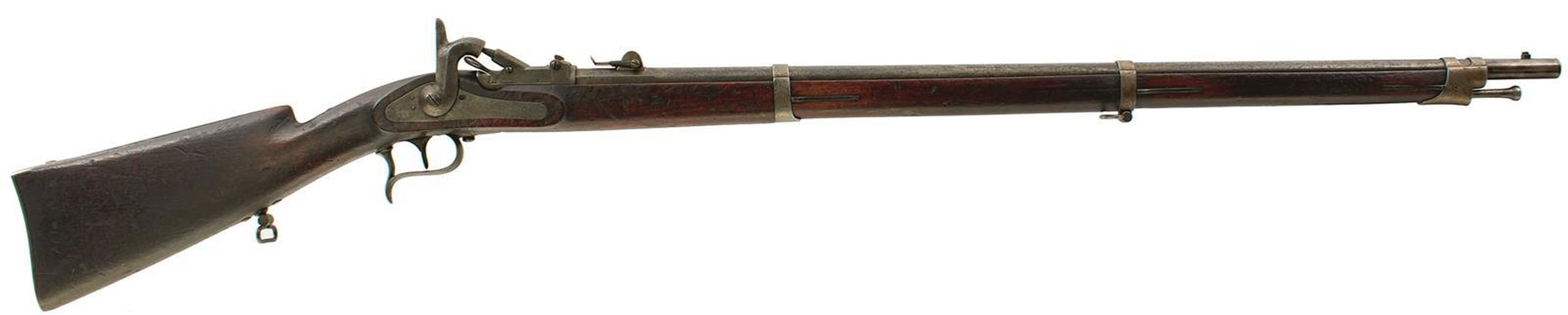 AN 18MM OBSOLETE CALIBRE SWISS MILBANK AMSLER SERVICE RIFLE, 33.5inch sighted barrel fitted with