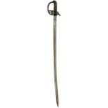 AN EAST INDIA COMPANY CAVALRY OFFICER'S SWORD BY WILKINSON, 90.5cm blade etched with scrolling