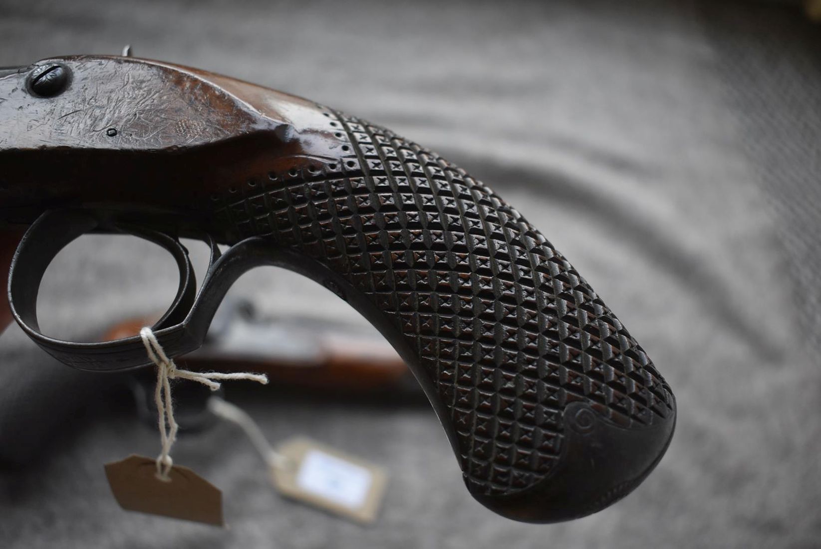 A PAIR OF .650 CALIBRE PERCUSSION OFFICER'S PISTOLS BY PROSSER, 9inch sighted barrels with partial - Image 10 of 23