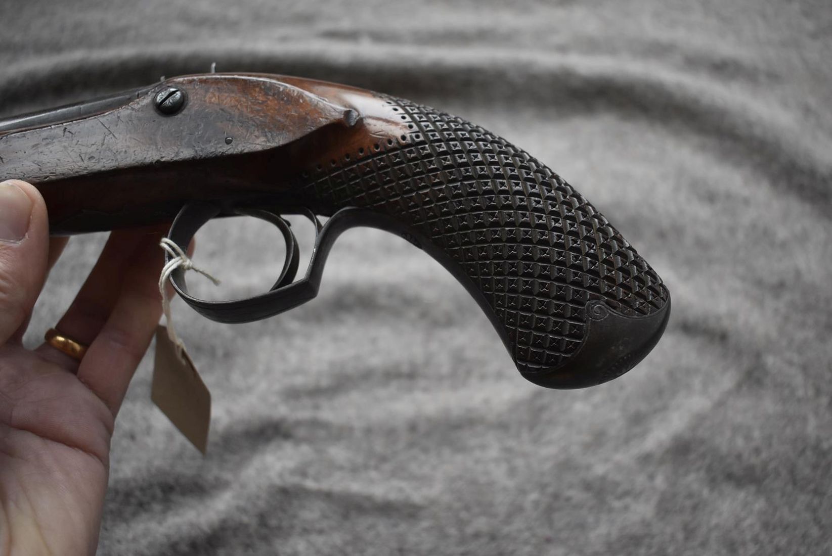 A PAIR OF .650 CALIBRE PERCUSSION OFFICER'S PISTOLS BY PROSSER, 9inch sighted barrels with partial - Image 21 of 23