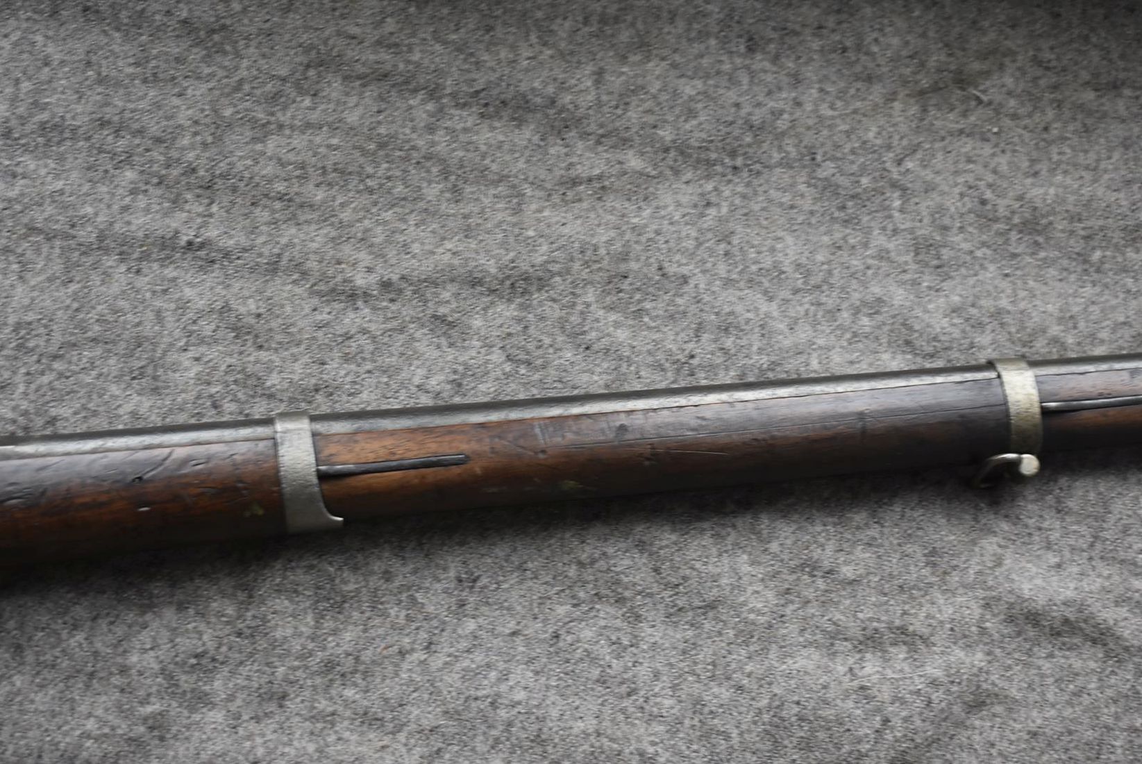 AN 18MM OBSOLETE CALIBRE SWISS MILBANK AMSLER SERVICE RIFLE, 33.5inch sighted barrel fitted with - Image 5 of 16