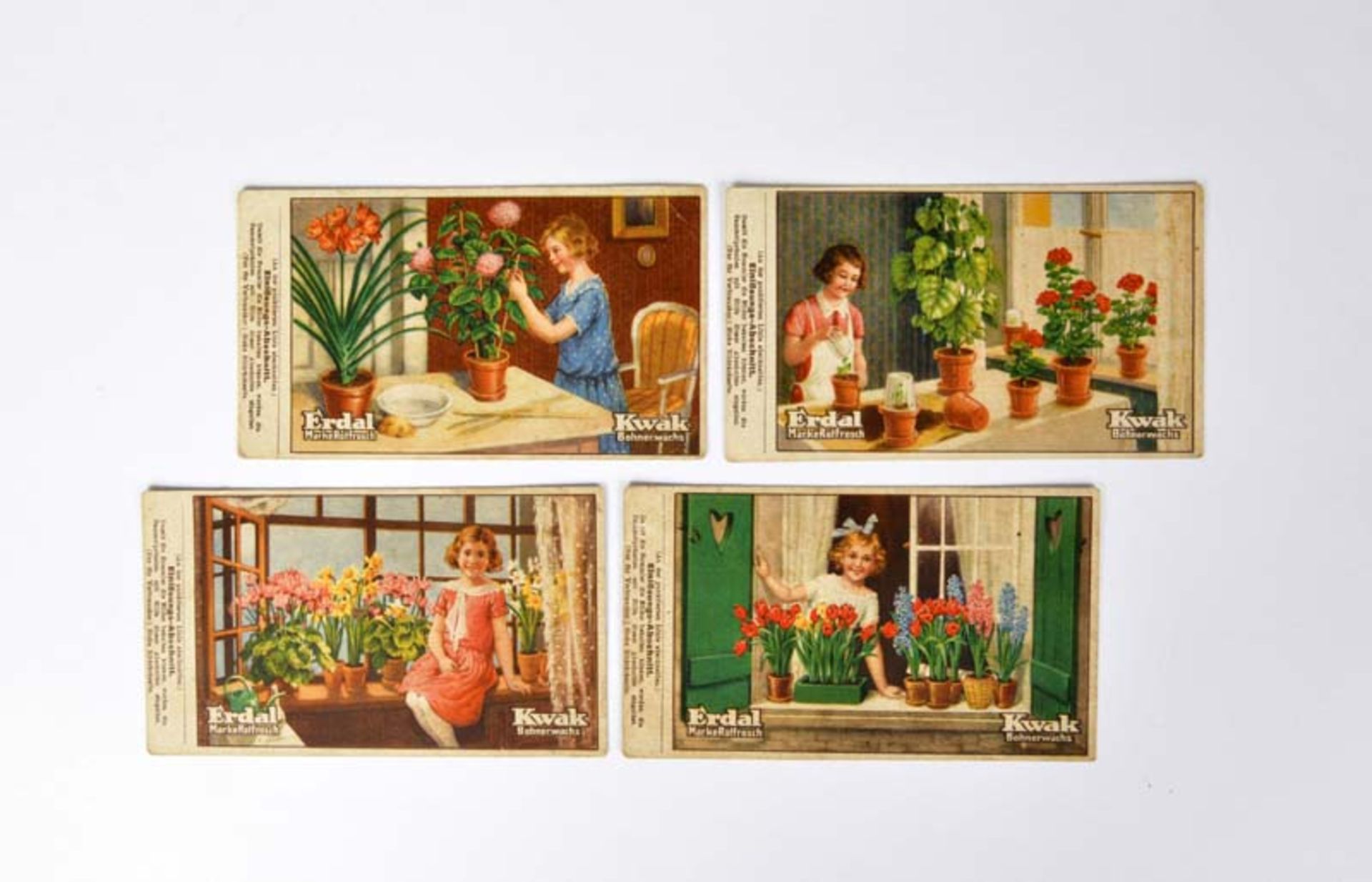 Erdal 4 Cards, Germany pw, C 1-2