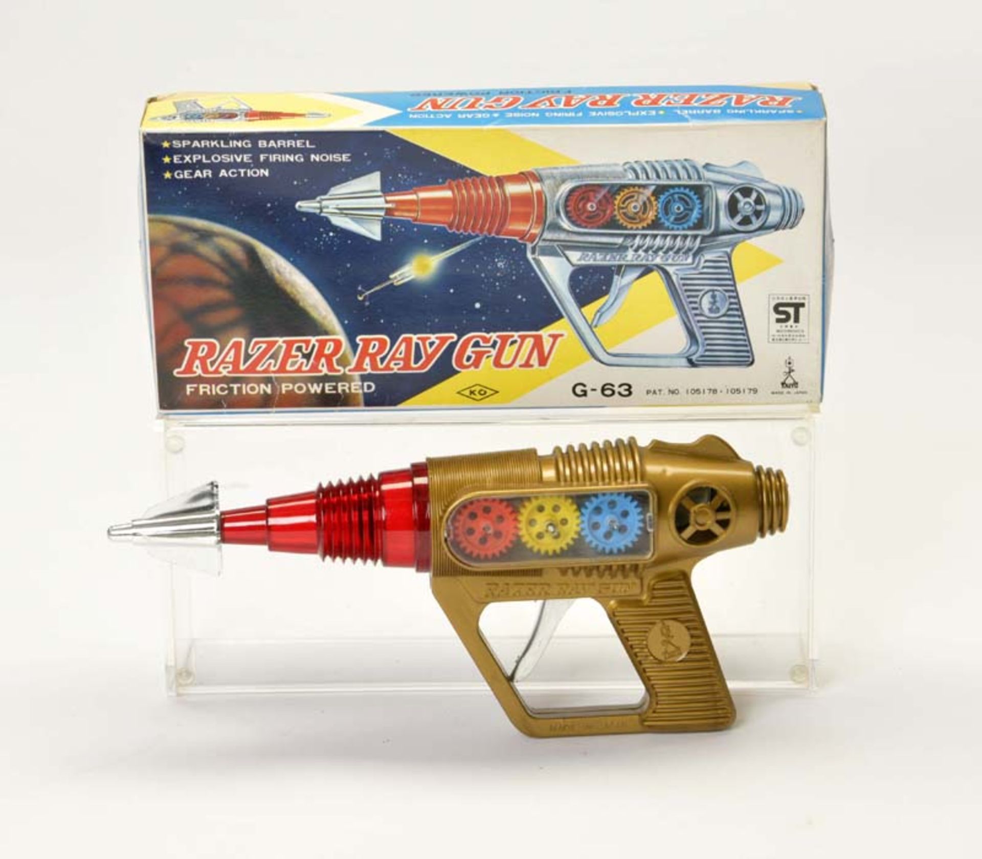 Taiyo, Razer Ray Gun, Japan, plastic, box C 1, C 1