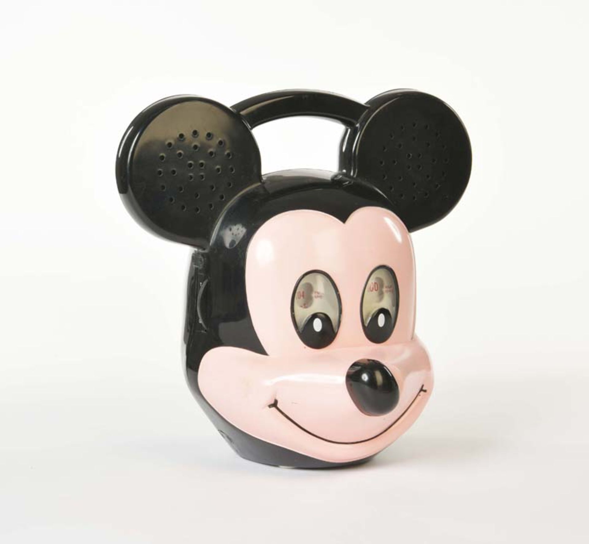 Mickey Mouse Radio, plastic, function ok, from the 90s, C 1-2