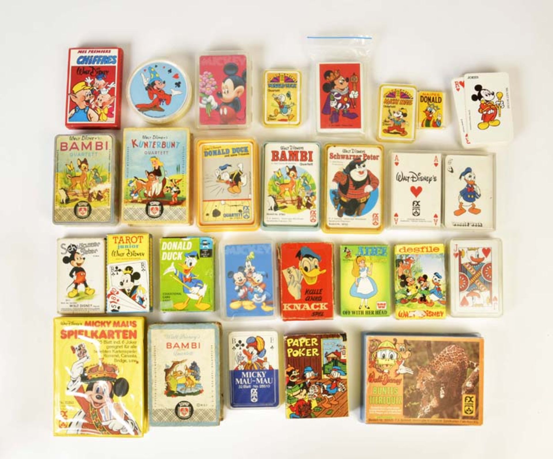 27 Disney Card Games, Germany a.o., C 1-3