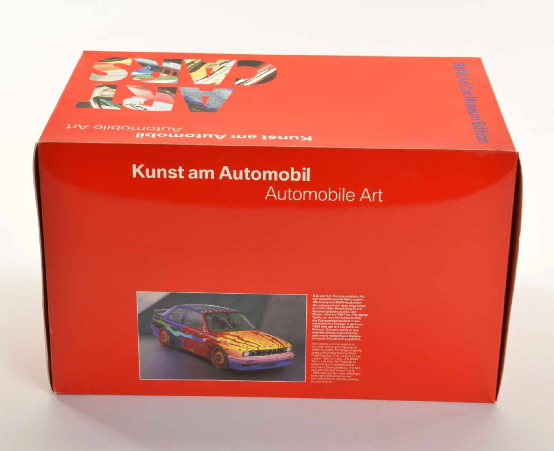 Minichamps, BMW M3 Ken Done Art Car, 1:18, box C 1-, C 1 - Bild 2 aus 2