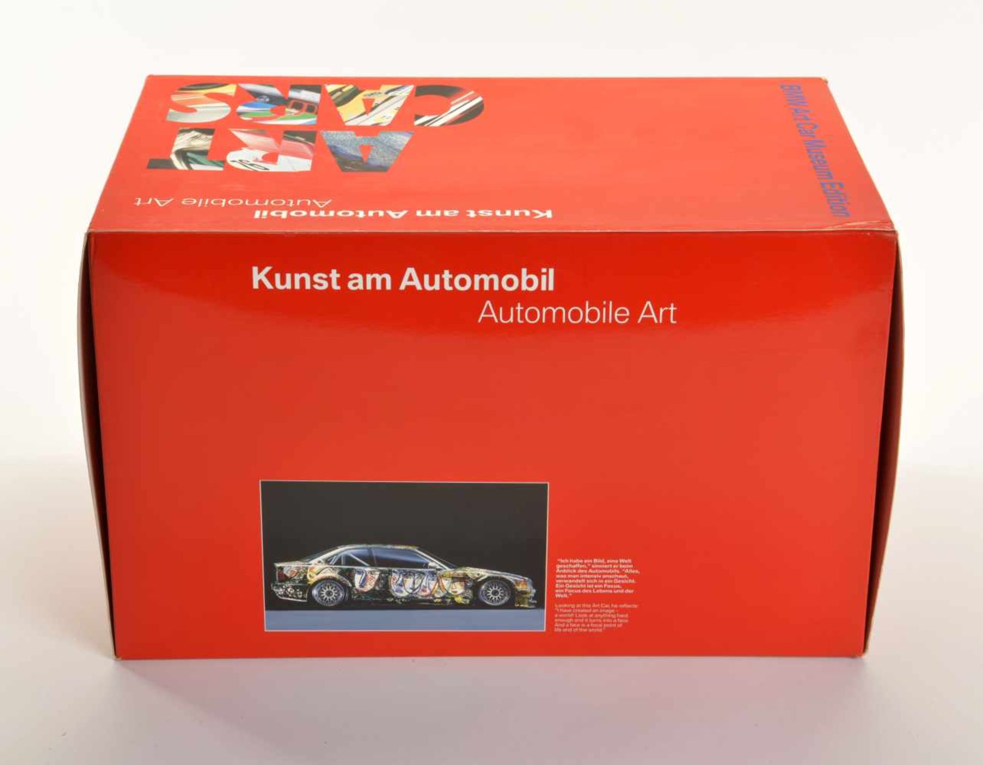 NT Models, BMW 3 Sandro Chia Art Car, 1:18, box C 1-, C 1 - Bild 2 aus 2