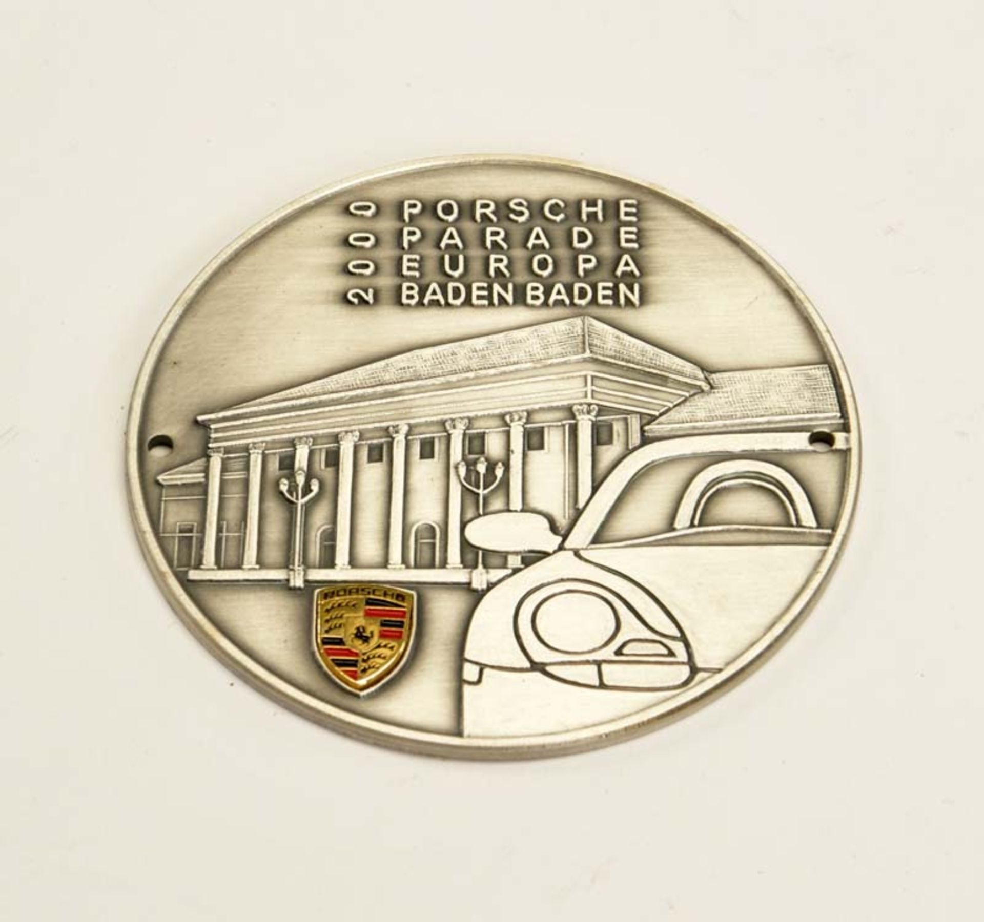 Badge "Porsche Parade Baden Baden 2000", C 1-