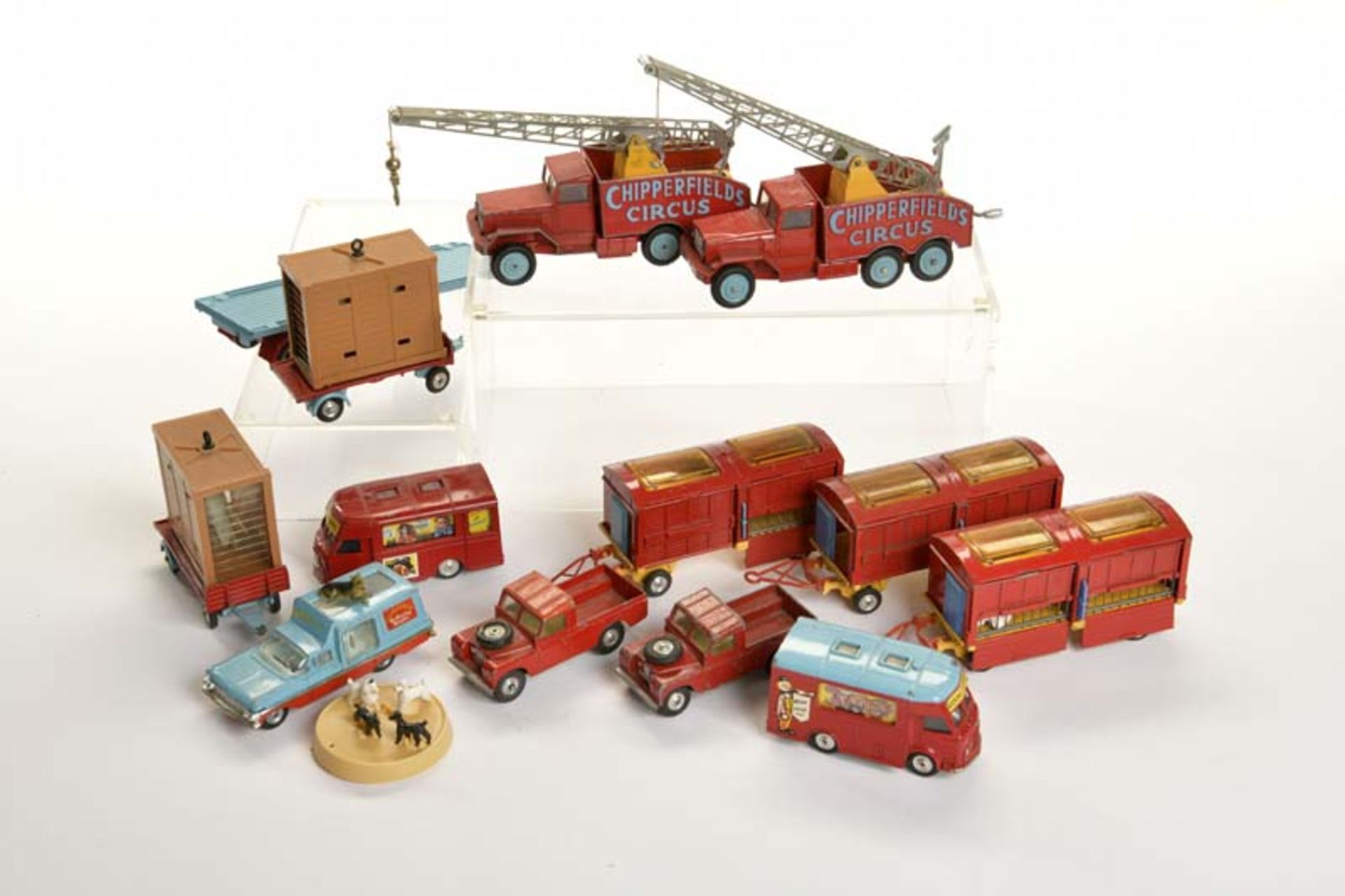 Corgi Toys, Bundle Chipperfield Circus, Great Britain, 1:43, used, C 2-3