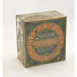 Huntley & Palmers, Biscuit Tin Can, England, worn out, C 2-3