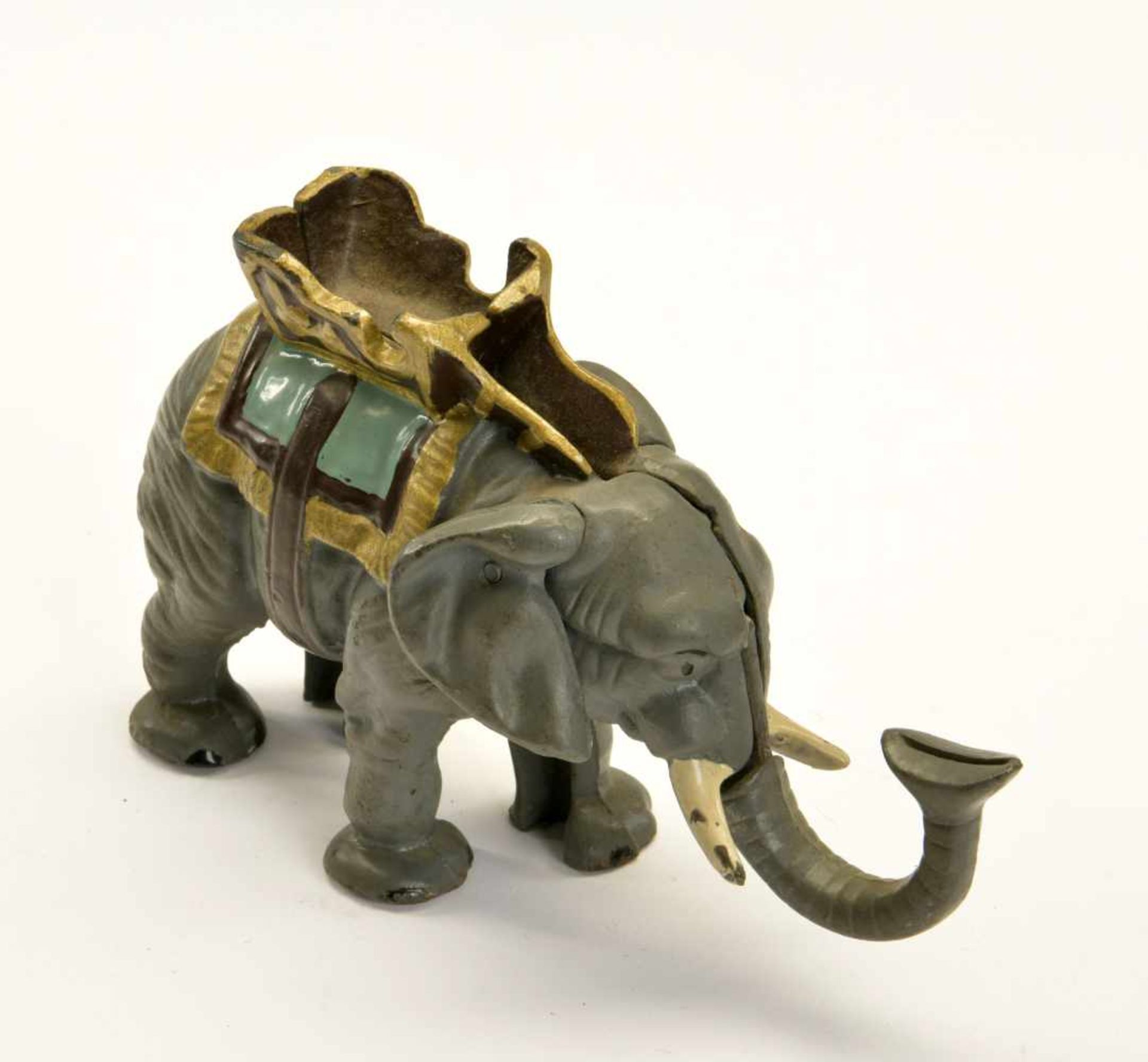 Money Bank "Elephant", cast iron, mechanism defective - Bild 2 aus 3