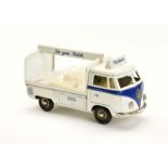 Tippco, VW Bus "Milch", W.-Germany, tin, friction ok, very nice original condition