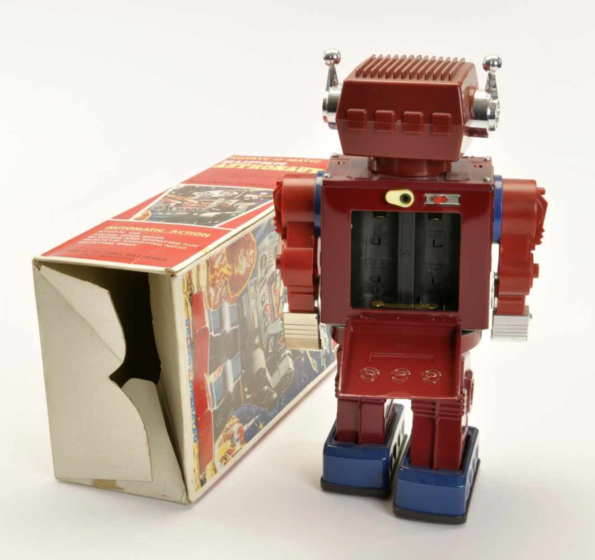 SJM, Super Astronaut Robot, mixed constr., function ok, box C 1-, C 1-2 - Bild 2 aus 2