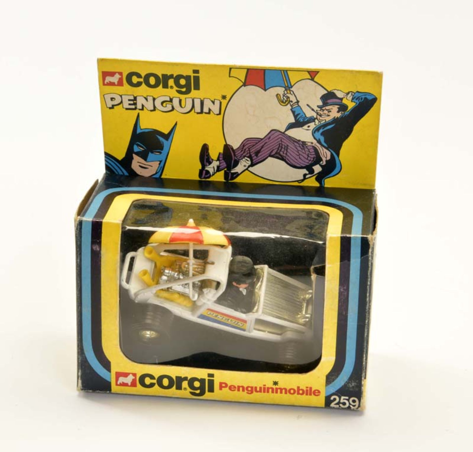 Corgi Toys, Penguinmobile, England, mixed constr., box C 2, C 1