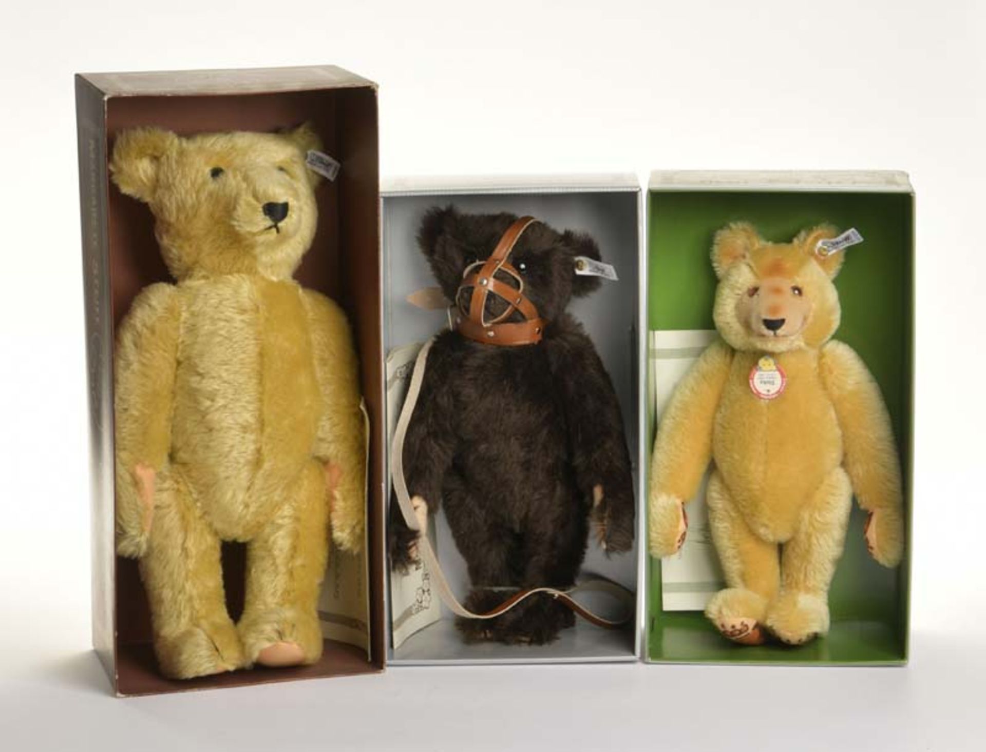 Steiff, 3 Bears, W.-Germany, box C 1-2, replicas, C 1
