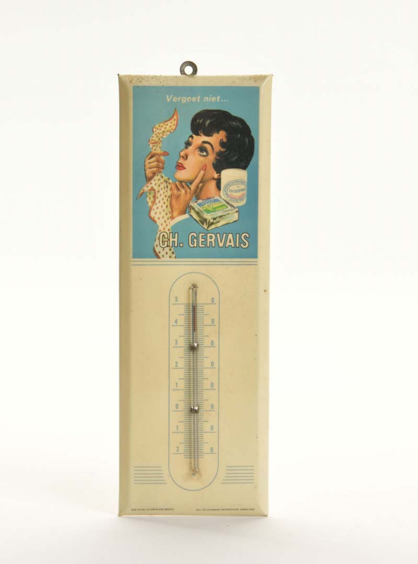 Thermometer "CH Gervais", Netherlands, min. paint d., C 2+