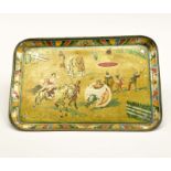 Tin-Tray with Circus Motives, min. paint d., C 2+