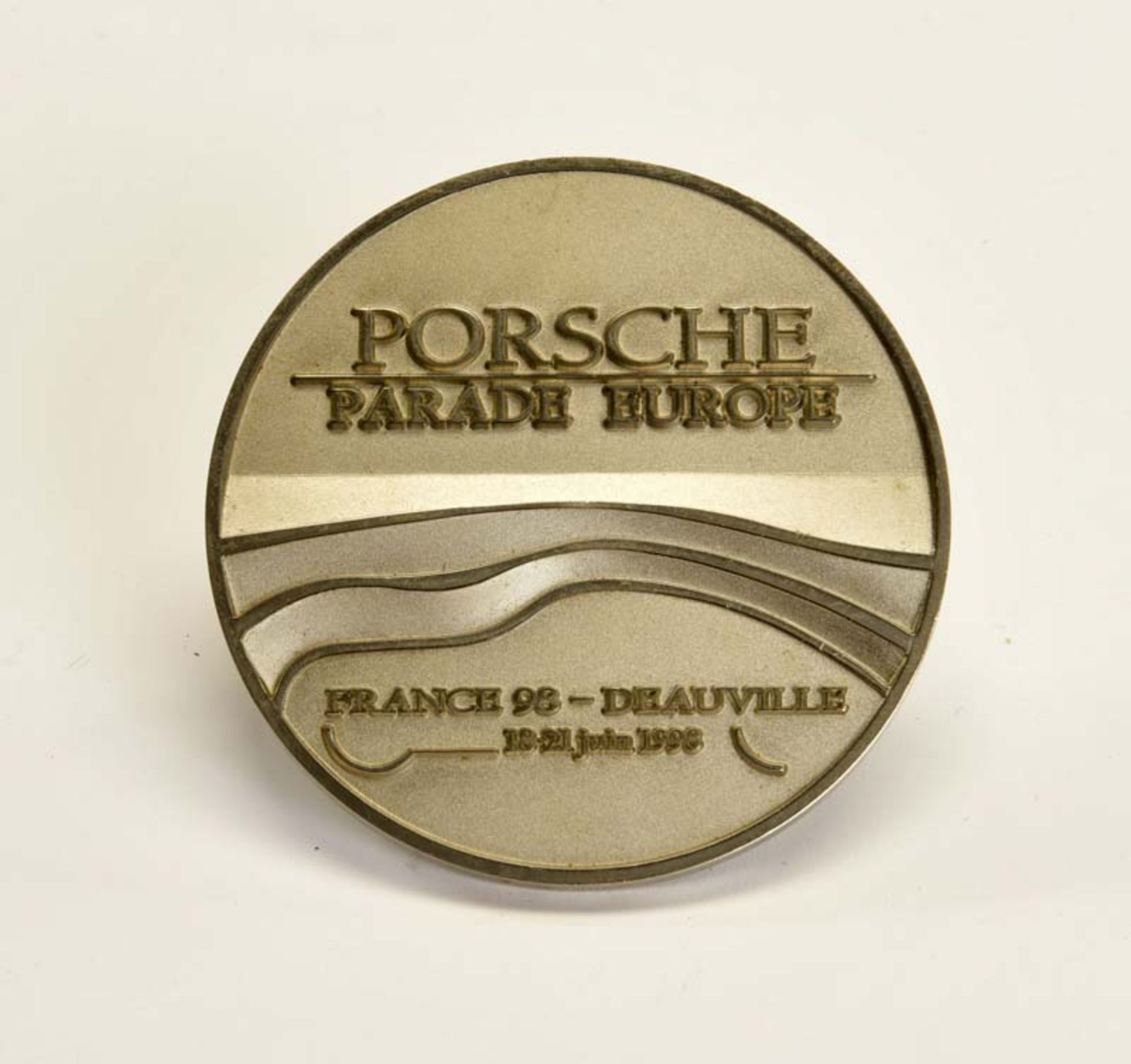 Badge "Porsche France 1998 Deauville", C 1-2