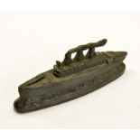 Money Bank "Ship", cast iron