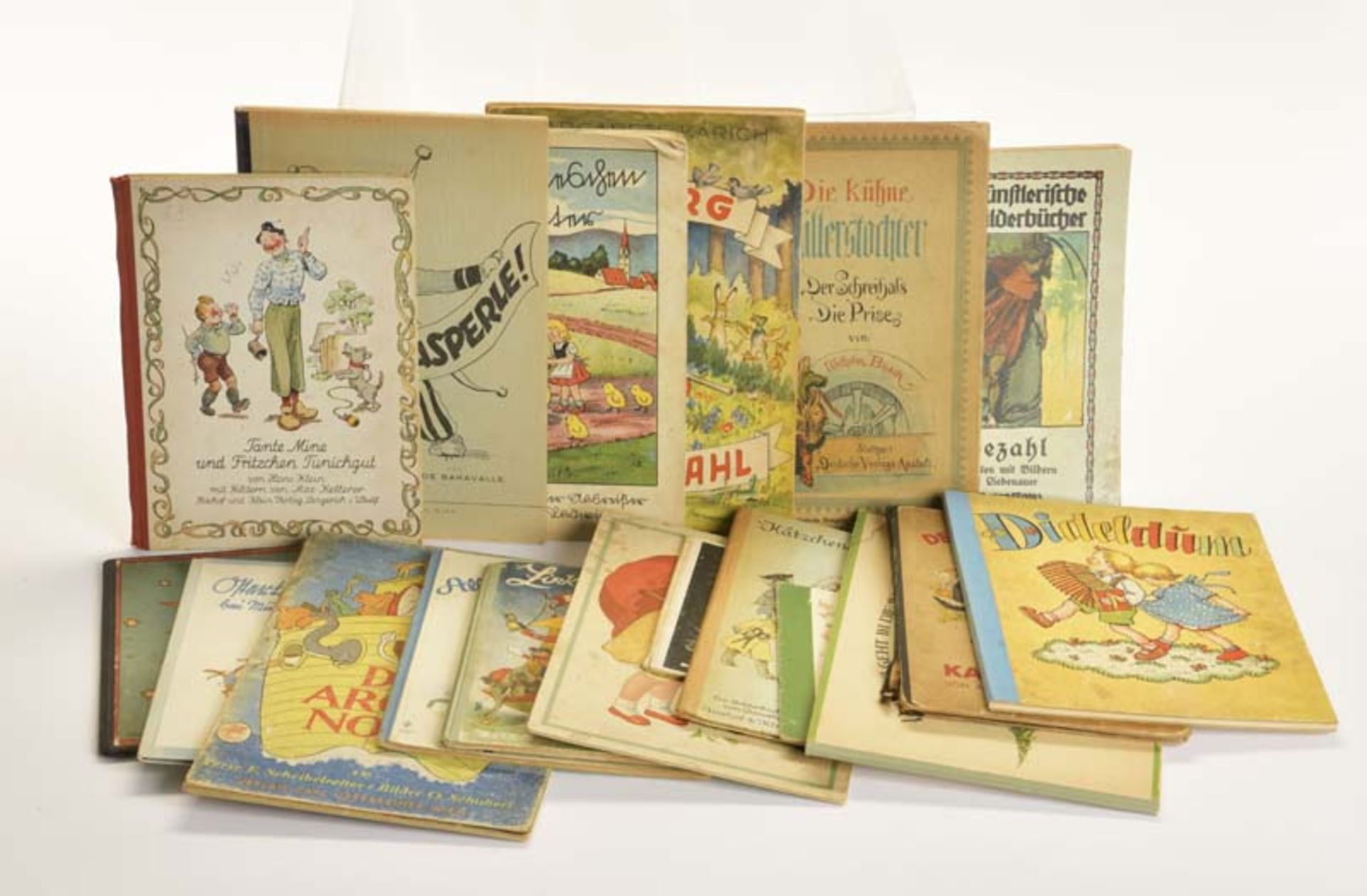 20 Children's Books, Germany, mostly very good condition, part. traces of age